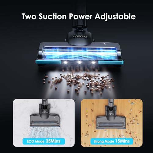 Oraimo 6-in-1 Stick Vacuum: Versatile & Portable