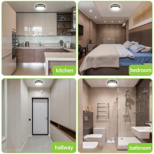 Bilrect 10" Dimmable LED Light Fixture 2-Pack