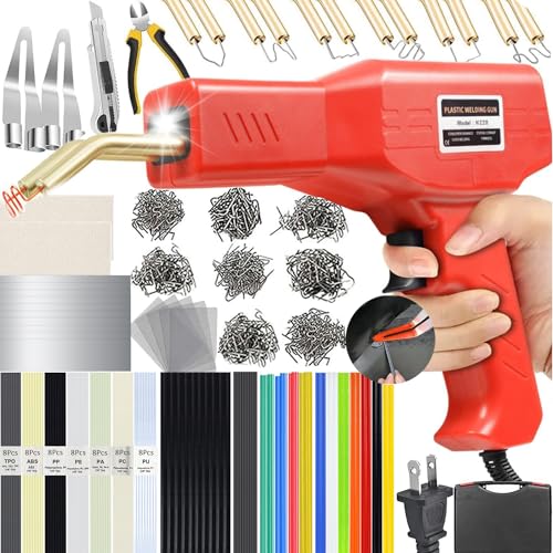 VIP Plastic Welder Kit: 220W, 800PCS Hot Staples