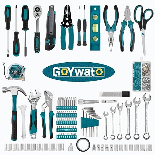 287PCs GoYwato Home Tool Kit - Essential Maintenance Set