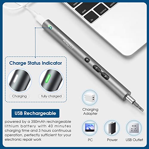 62-in-1 Mini Electric Screwdriver Kit for VIPs