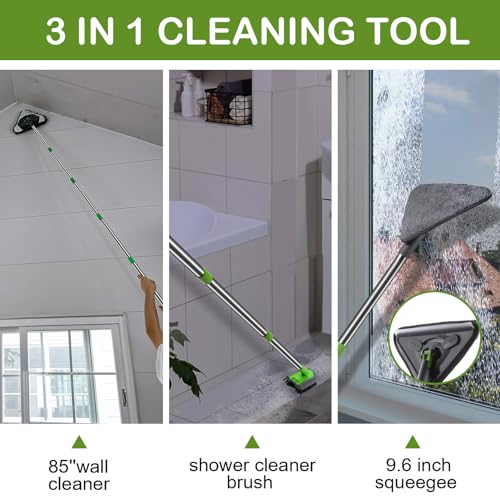 ROKOXIN 85" VIP Wall Cleaner - Versatile Bathroom Scrubber