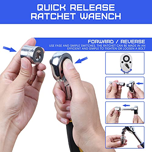 146 Piece Home Improvement DIY Tool Kit with Case