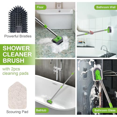 ROKOXIN 85" VIP Wall Cleaner - Versatile Bathroom Scrubber