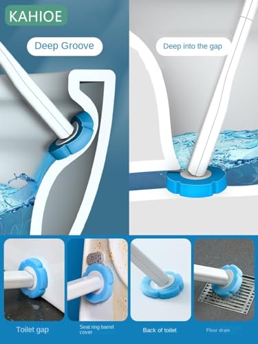 Toilet Cleaning Kit - Brush with 24 Cleaner Refills