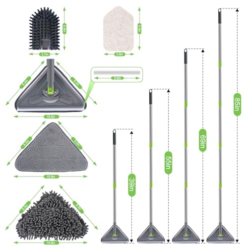 ROKOXIN 85" VIP Wall Cleaner - Versatile Bathroom Scrubber