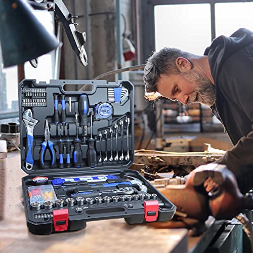 146 Piece Home Improvement DIY Tool Kit with Case