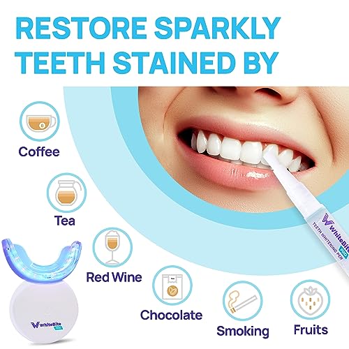 VIP Teeth Whitening Kit: 32X LED Gel & Tray