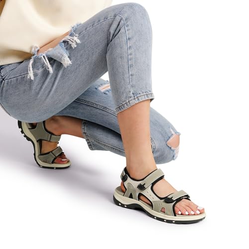 DREAM PAIRS Women's Walking Sport Sandals - Size 10