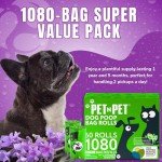 Lavender Scented Plant-Based Dog Poop Bags - 1080 Count