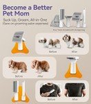 Oneisall Dog Grooming Vacuum Brush & Tools