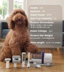Oneisall Dog Grooming Vacuum Brush & Tools