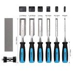Premium 8-Piece Wood Carving Chisel Set