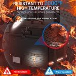 Lockable Fireproof File Box with Expanding Organizer