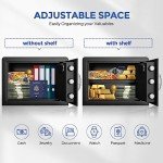 WASJOYE Fireproof Digital Safe Box for Valuables