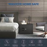 WASJOYE Fireproof Digital Safe Box for Valuables