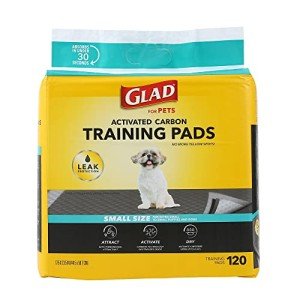 Super Absorbent Charcoal Puppy Pee Pads - 120 Count
