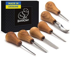 BeaverCraft SC05 Wood Carving Tool Set