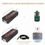 Onlyfire 18" Smokeless Propane Tabletop Fire Pit