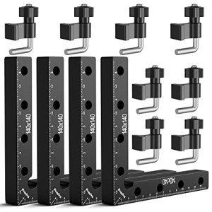 Aluminum Right Angle Clamps for Precision Woodworking