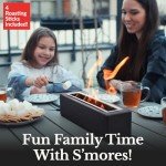 Portable Tabletop Fire Pit for Indoor/Outdoor Use
