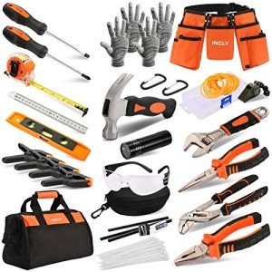 Kids Real Tool Set with Tool Belt & Bag
