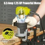 DEWINNER Compact Electric Hand Palm Router Tool