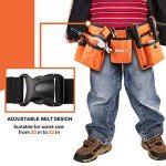 Kids Real Tool Set with Tool Belt & Bag