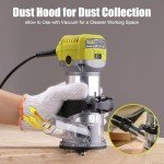 DEWINNER Compact Electric Hand Palm Router Tool