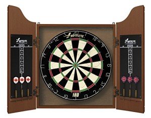 Elegant Dart Set with Stylish Cabinet