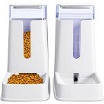 Automatic Pet Feeder and Water Dispenser Set