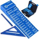 Precision 16-Piece Woodworking Tool Block Set