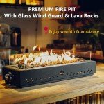 Onlyfire 71.1cm Gas Table Fire Pit