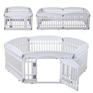 Gupamiga Foldable Dog Gate for Small Pets