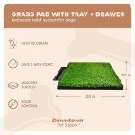 Artificial Grass Dog Potty Mat for Easy Cleanup