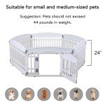 Gupamiga Foldable Dog Gate for Small Pets