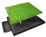 Artificial Grass Dog Potty Mat for Easy Cleanup