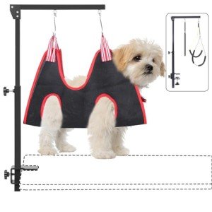 KELIXU Adjustable Pet Grooming Table Arm System