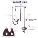 KELIXU Adjustable Pet Grooming Table Arm System