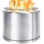 Smokeless Outdoor Fire Pit - 5-7 Inches