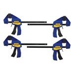 IRWIN Mini Quick Grip Clamps, 6-Inch, 4-Pack