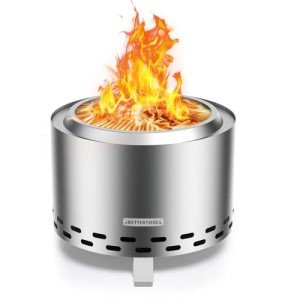 BETTERTOOL Smoke-Free Portable Fire Pit for Outdoors