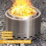 BETTERTOOL Smoke-Free Portable Fire Pit for Outdoors