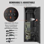 VEVOR Tall Rifle Safe with Digital Keypad