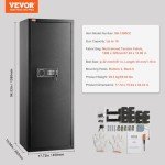 VEVOR Tall Rifle Safe with Digital Keypad