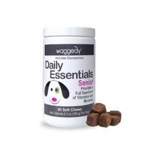 Waggedy Senior Soft Chews with Glucosamine