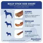 Premium Bully Sticks for Large Dogs - 5-Pack