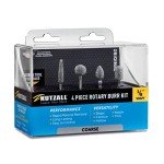 Kutzall 5-Piece Tungsten Carbide Rotary Bit Set