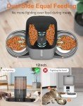 Smart Cat Feeder with App Control for Two Cats