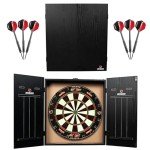 Ruthless Home Darts Game Set with Cabinet